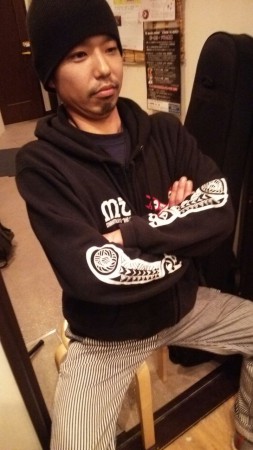 終わって余裕のKENちゃん